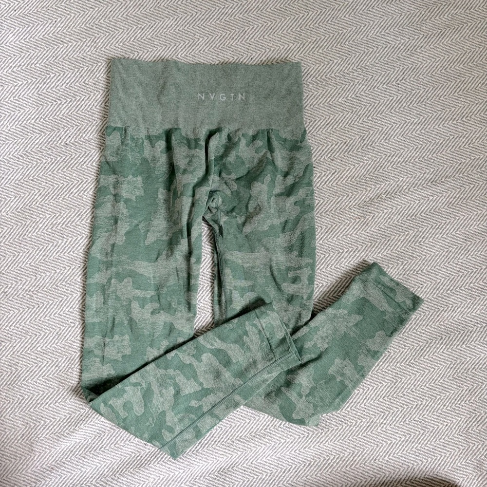 NVTGN Green Camo Leggings